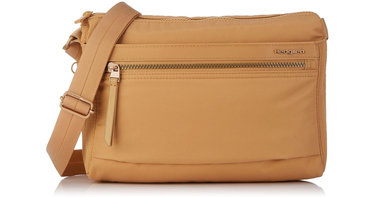 Hedgren Eye Rfid Medium Shoulder Bag in Brown Lyst