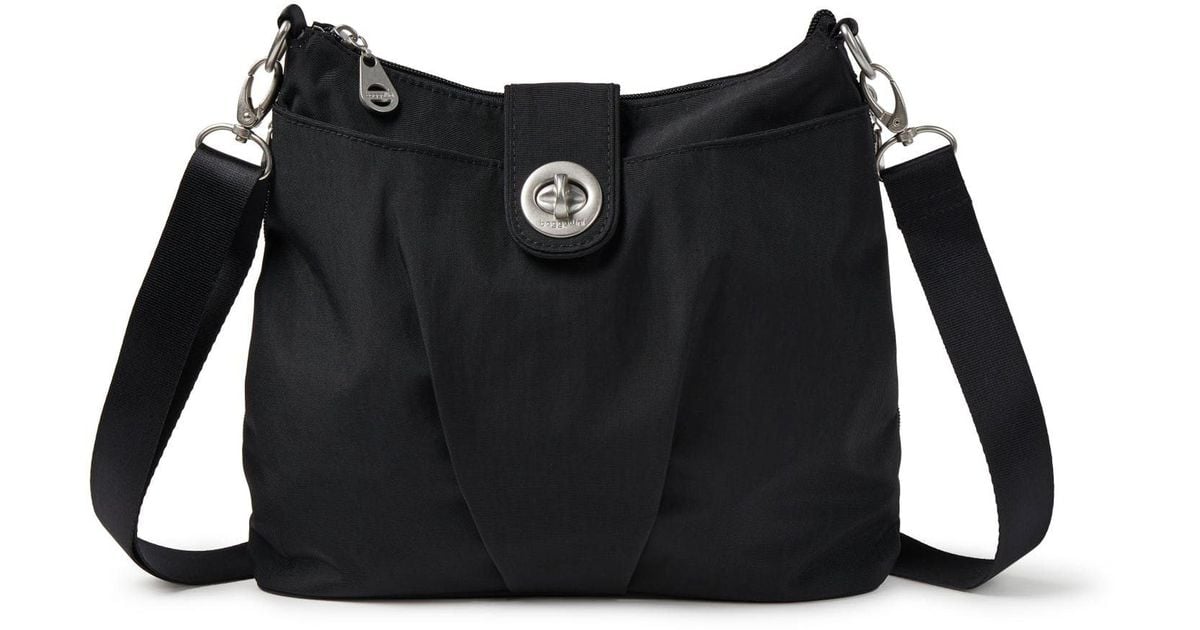 Baggallini Sorrento Rfid Hobo Bag in Black Lyst