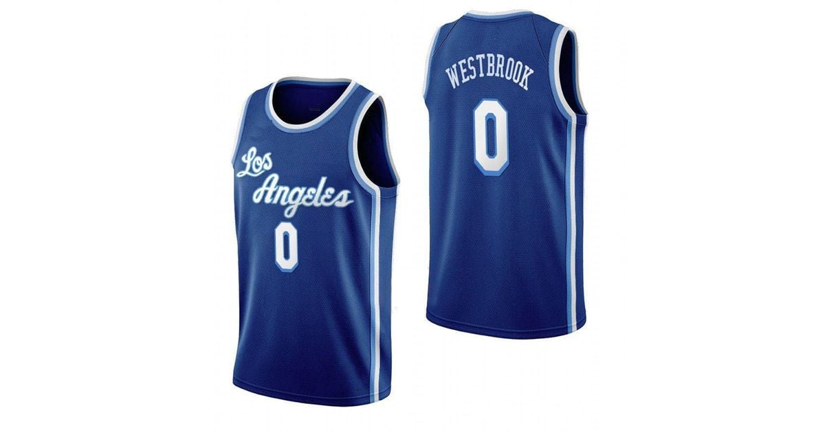 los angeles lakers russell westbrook jersey