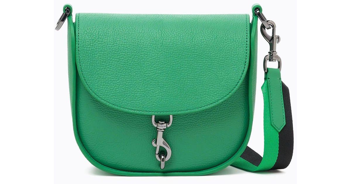 Botkier Trigger Saddle Crossbody in Green Lyst