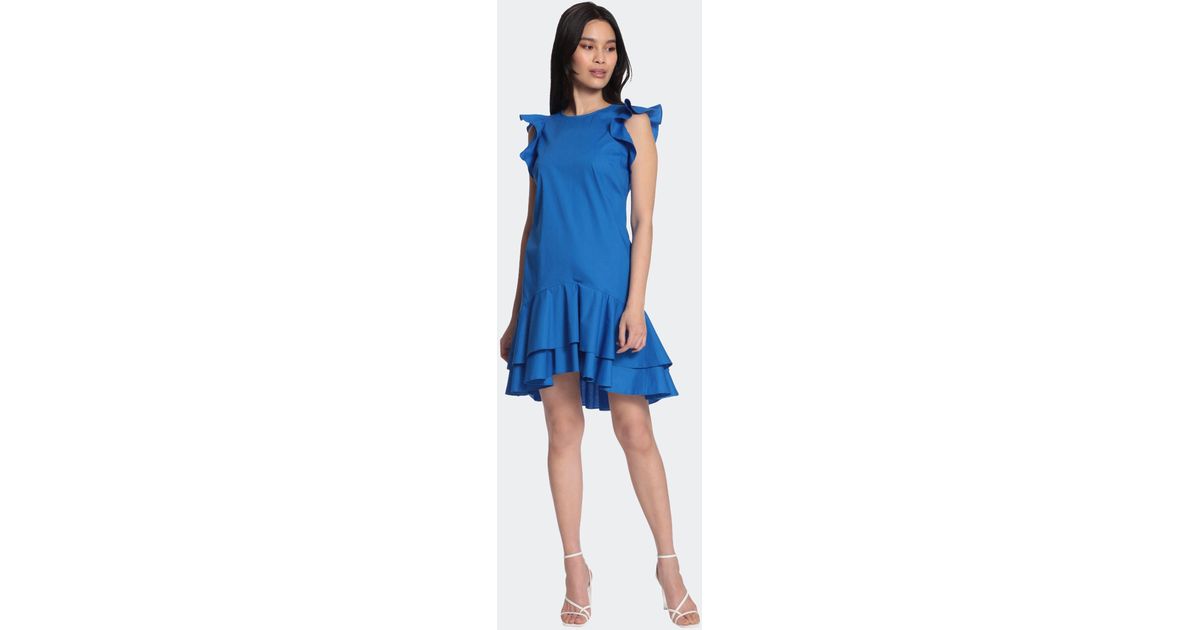 Maggy London Lulu Dress in Blue Lyst