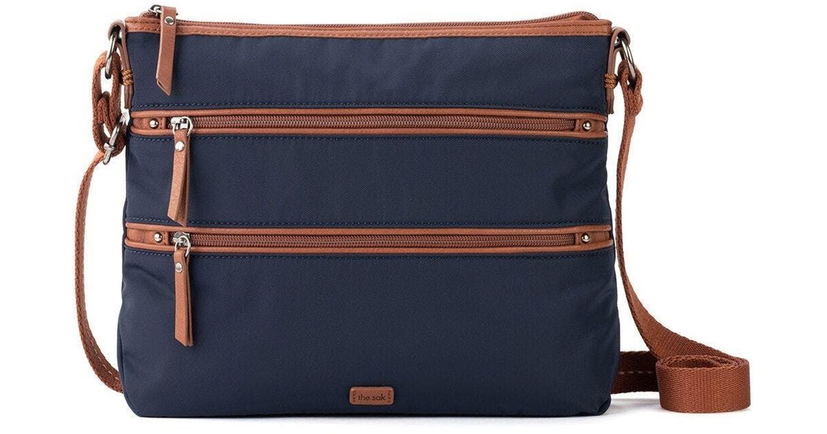 The Sak Esperato Nylon Crossbody Bag in Blue Lyst