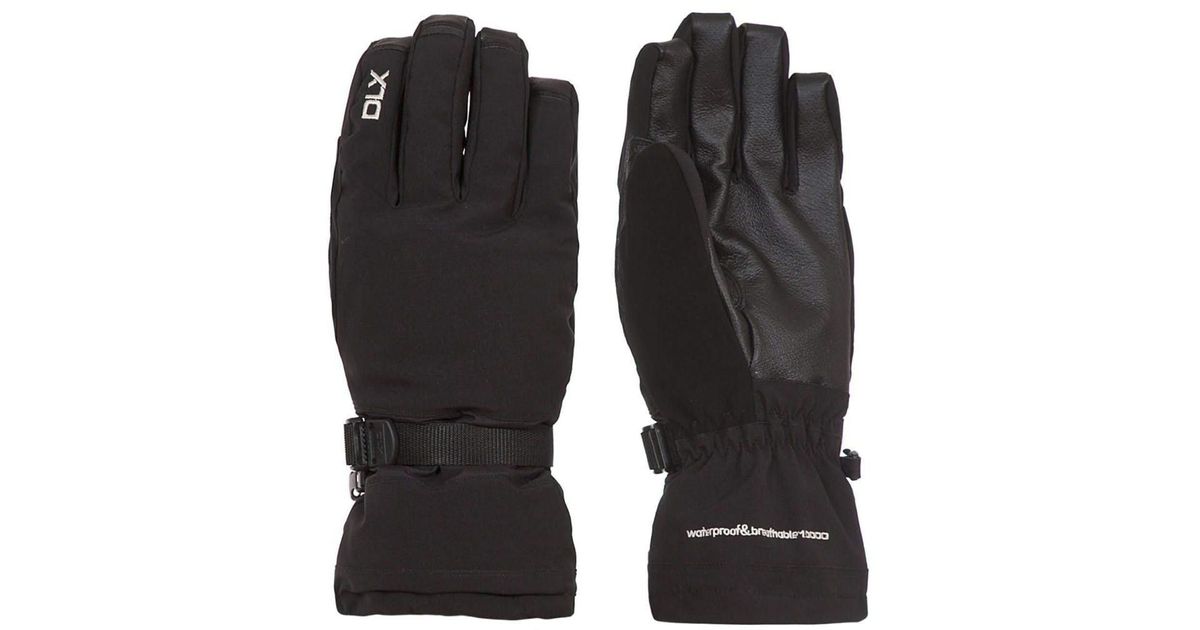 Trespass Spectre Ski Gloves in Black for Men Lyst