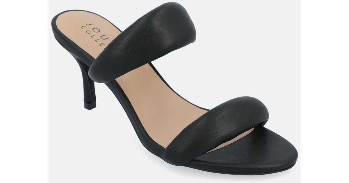 Journee Collection Mellody Pumps in Black Lyst
