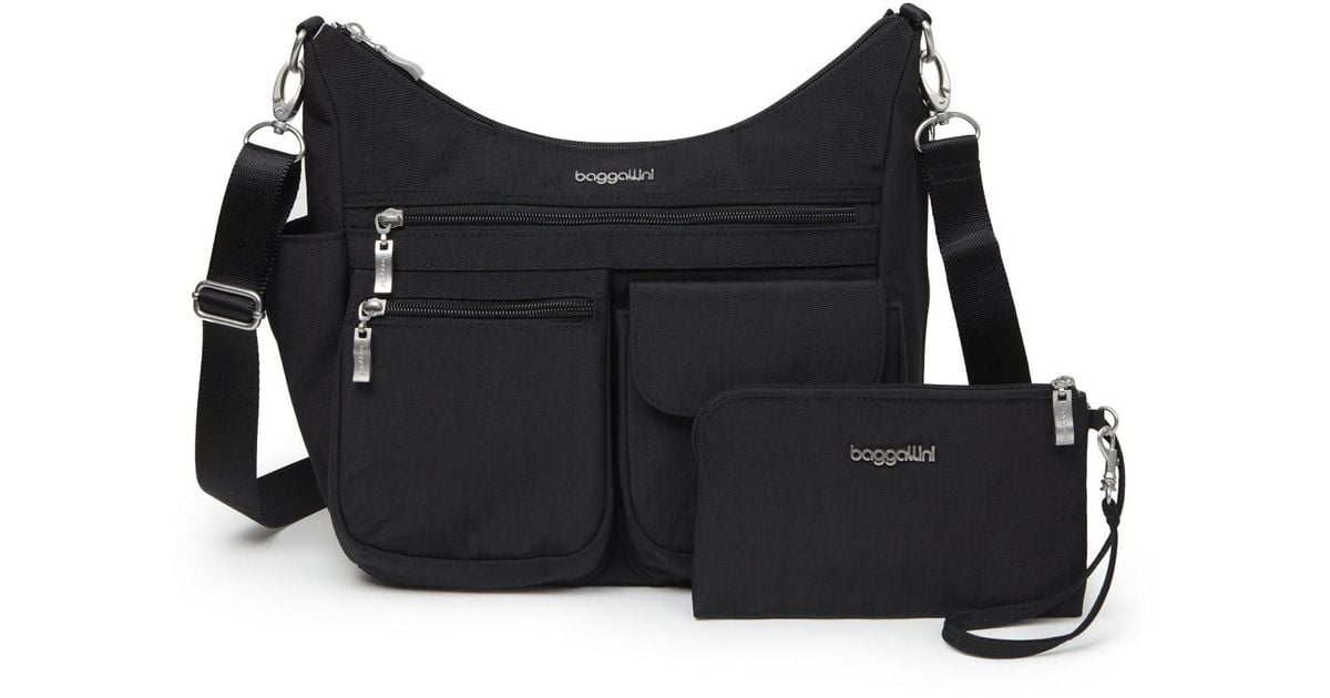 Baggallini Modern Everywhere Hobo Bag in Black Lyst