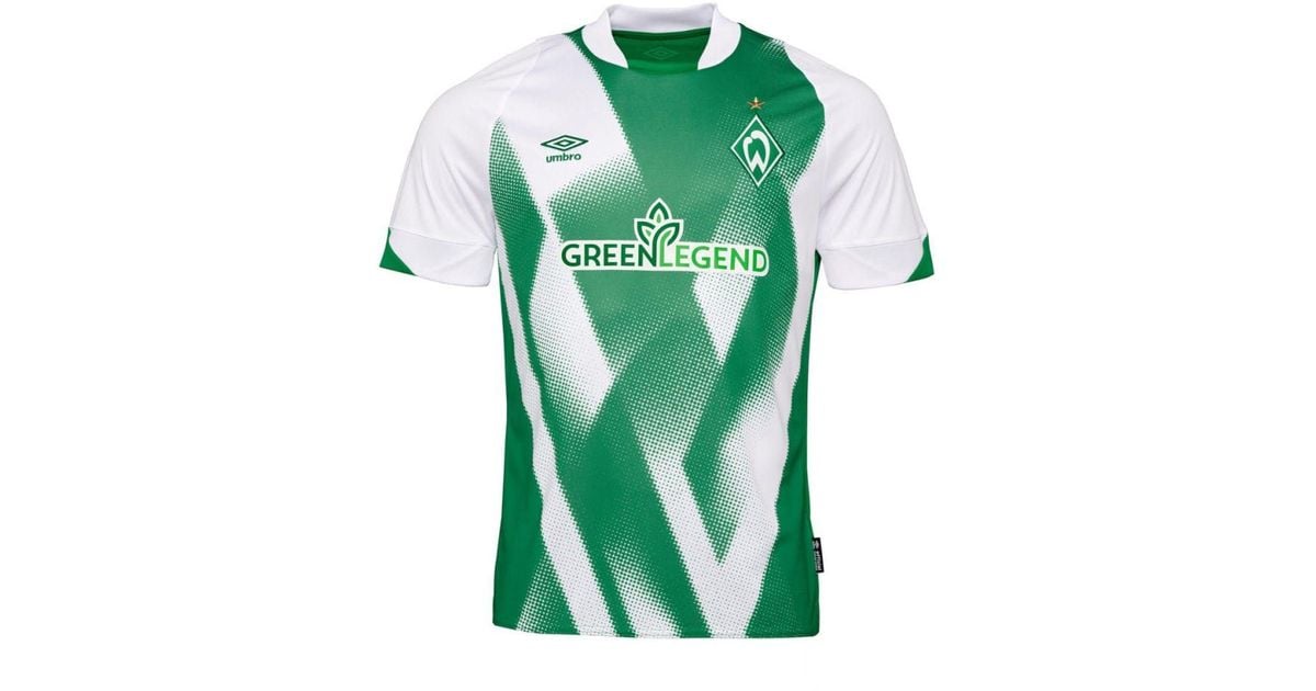 Umbro Sv Werder Bremen 22/23 Home Jersey in Green for Men | Lyst