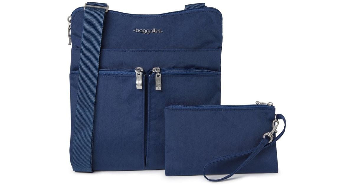 Baggallini Horizon Crossbody Bag in Blue Lyst
