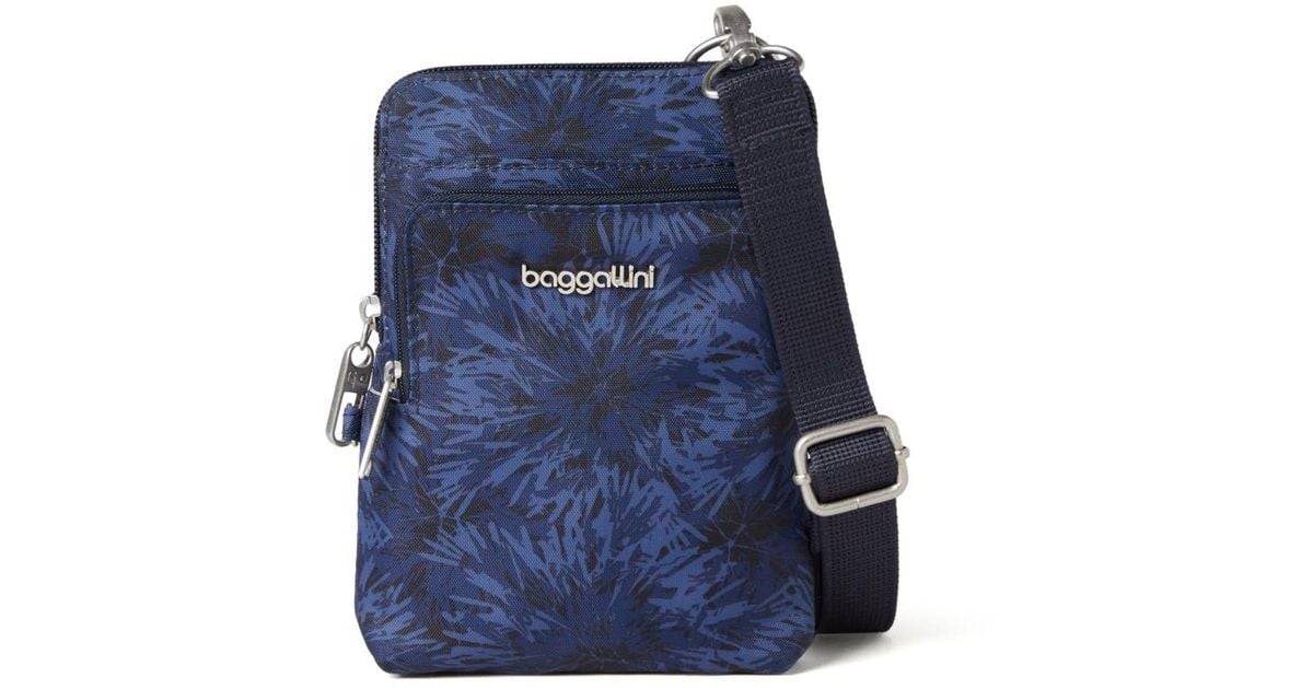 Baggallini Antitheft Activity Crossbody Bag in Blue Lyst