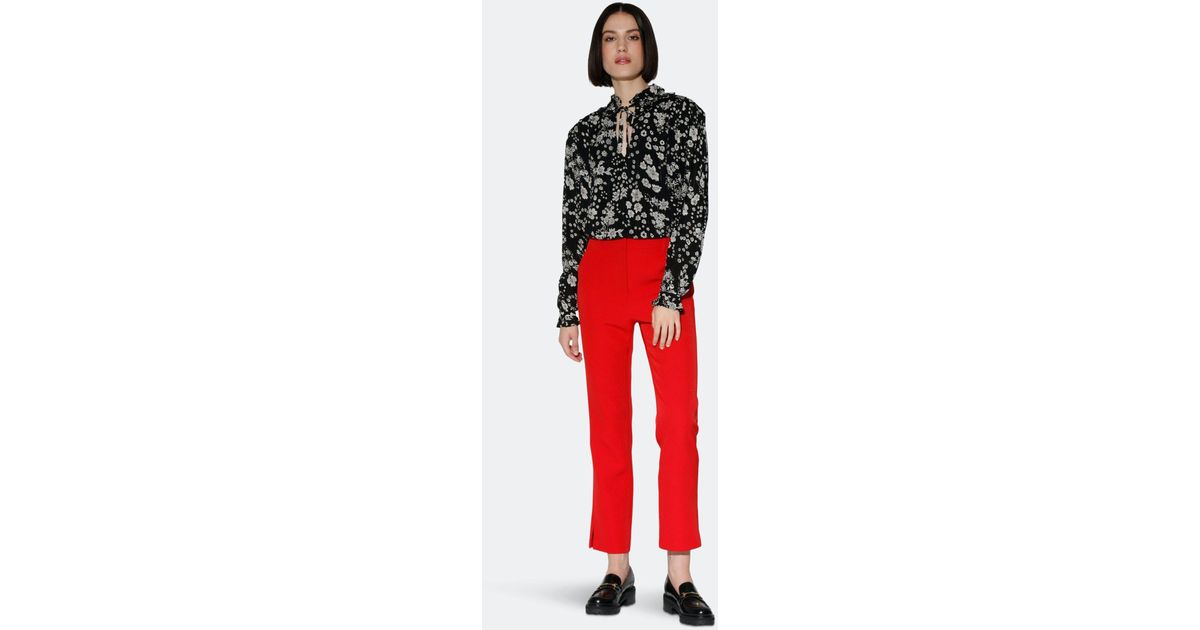 Walter Baker Falon Pant, Cherry in Red | Lyst
