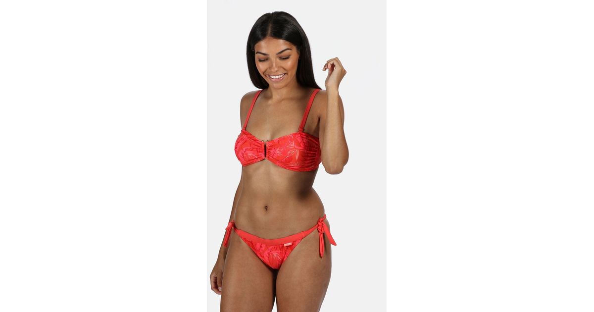 Regatta Flavia Bikini Bottoms in Red | Lyst