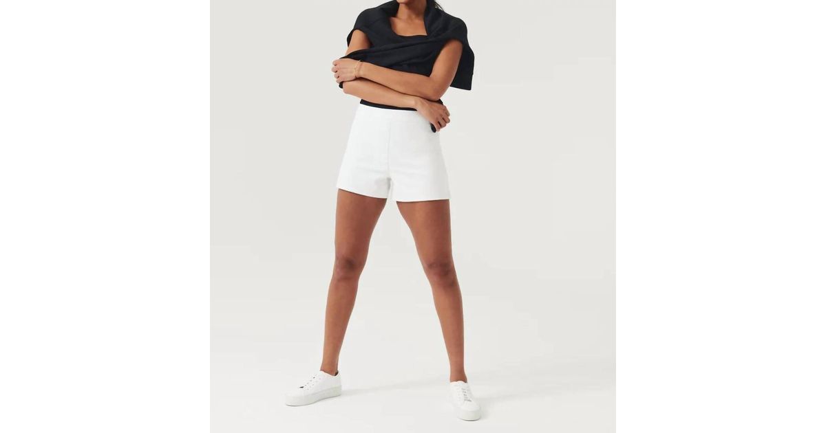 Spanx On-the-go 4 Shorts in White
