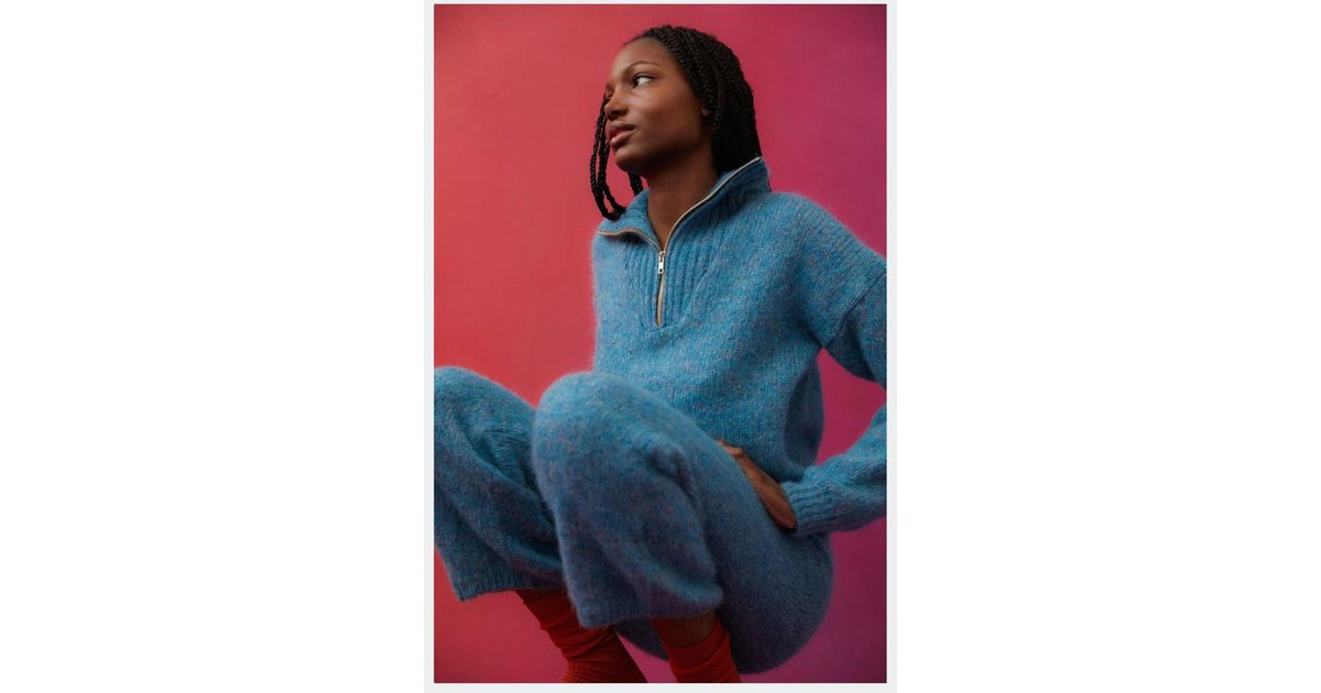 TACH Gabrielle Knit Sweater in Red Lyst