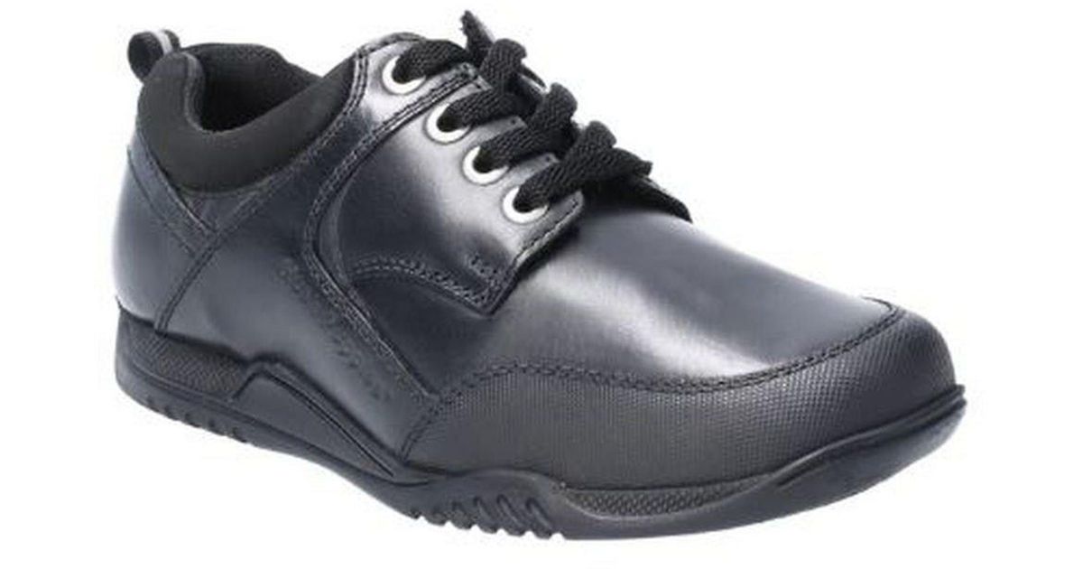 Hush Puppies Dexter Senior Lace Up Leather School Shoe in Blue for Men |  Lyst