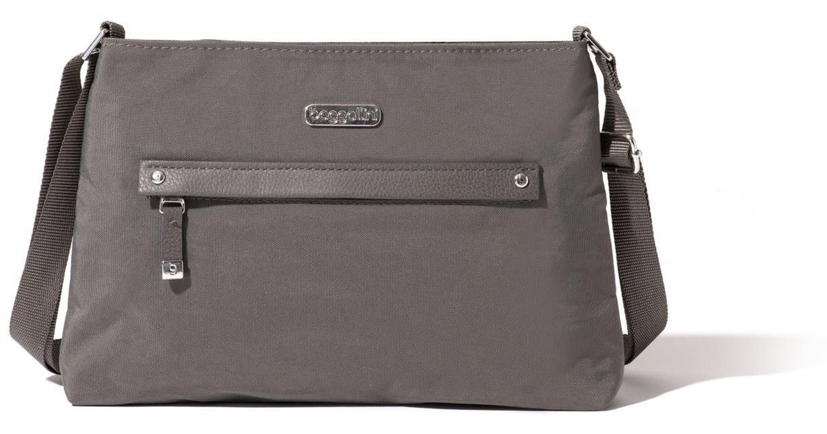 Baggallini All Around Crossbody Bag in Gray Lyst