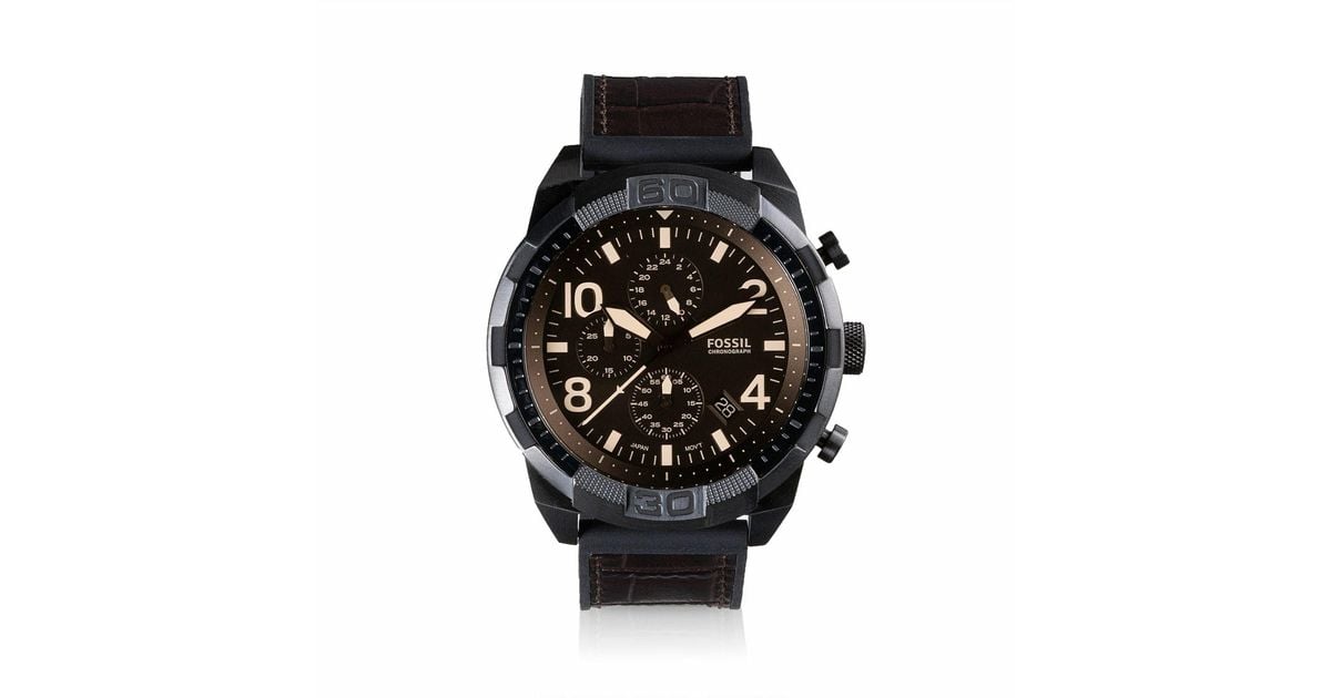 Fossil Bronson Fs5713 Elegant Japanese Movement Fashionable