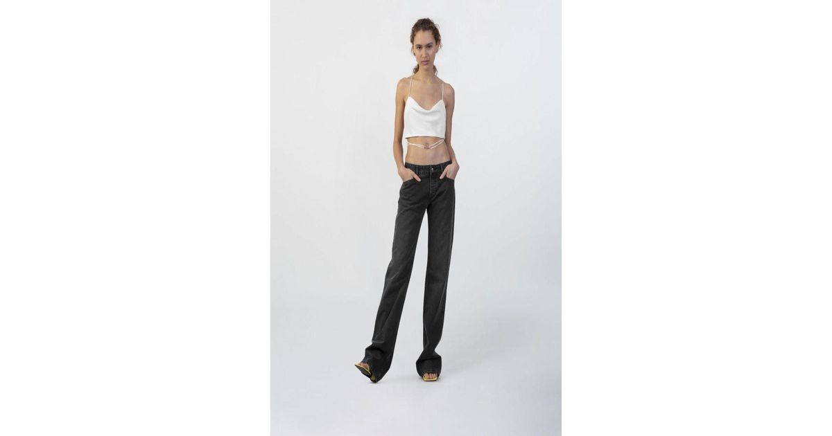 GAUGE81 Noda Crop Top in White | Lyst