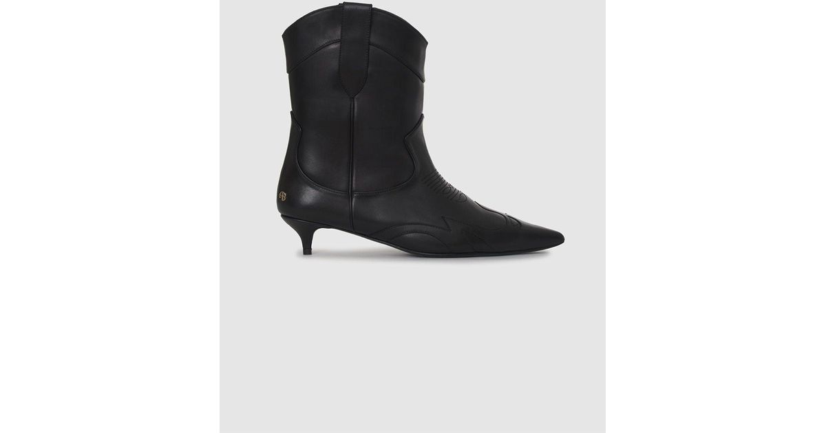 Anine Bing Rae Boots in Black | Lyst