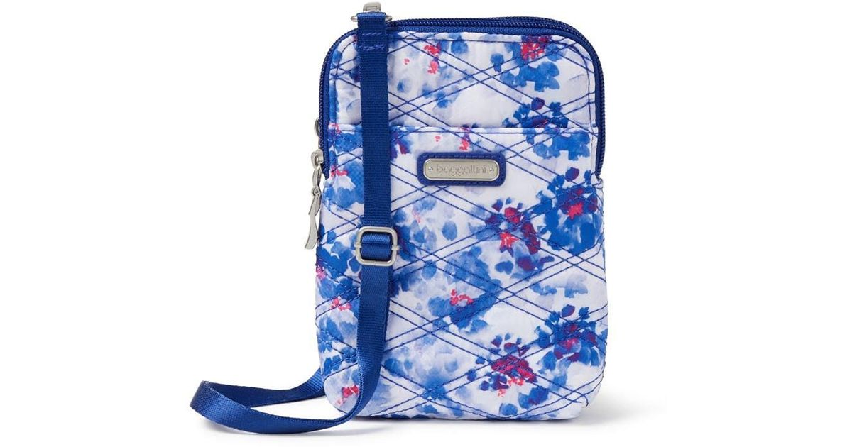 Baggallini Take Two Rfid Bryant Crossbody in Blue Lyst