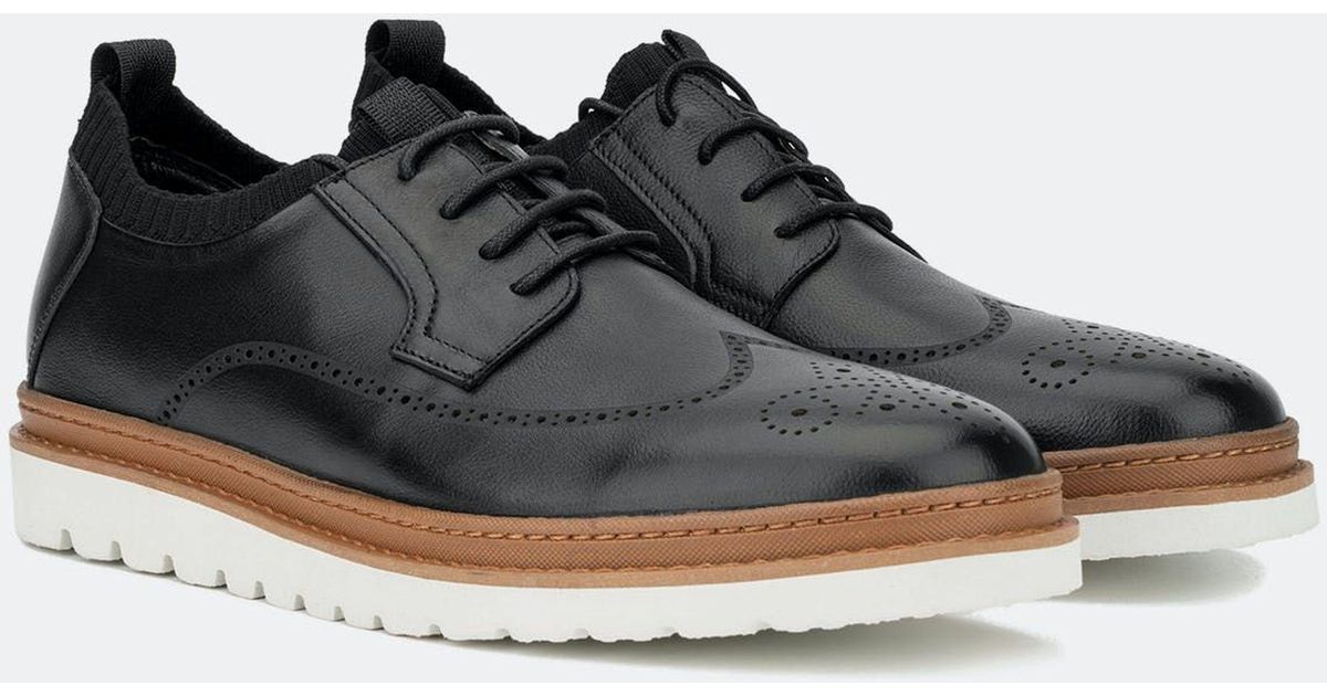 Vintage Foundry Co. Allen Oxford Shoe in Black for Men | Lyst