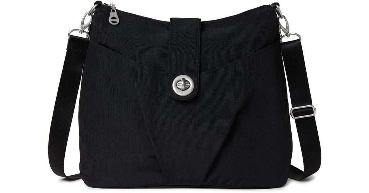 Baggallini Helsinki Crossbody Hobo Bag in Black Lyst