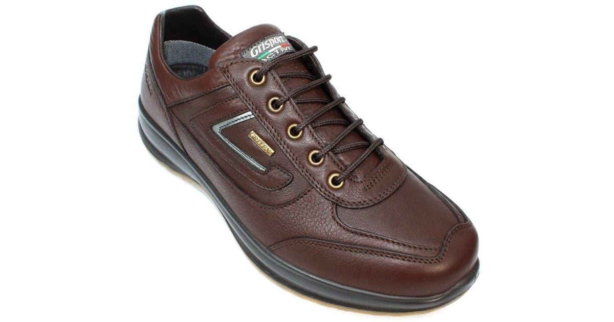Grisport Airwalker Leather Walking Shoes in Brown for Men Lyst