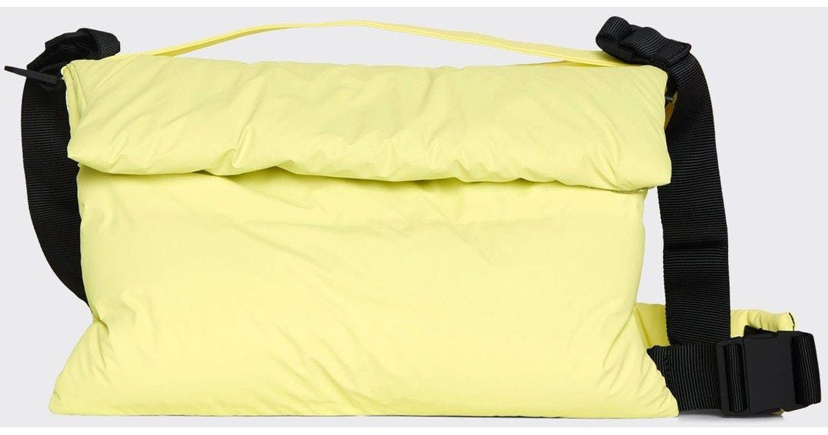 Rains Loop Crossbody Bag in Yellow Lyst