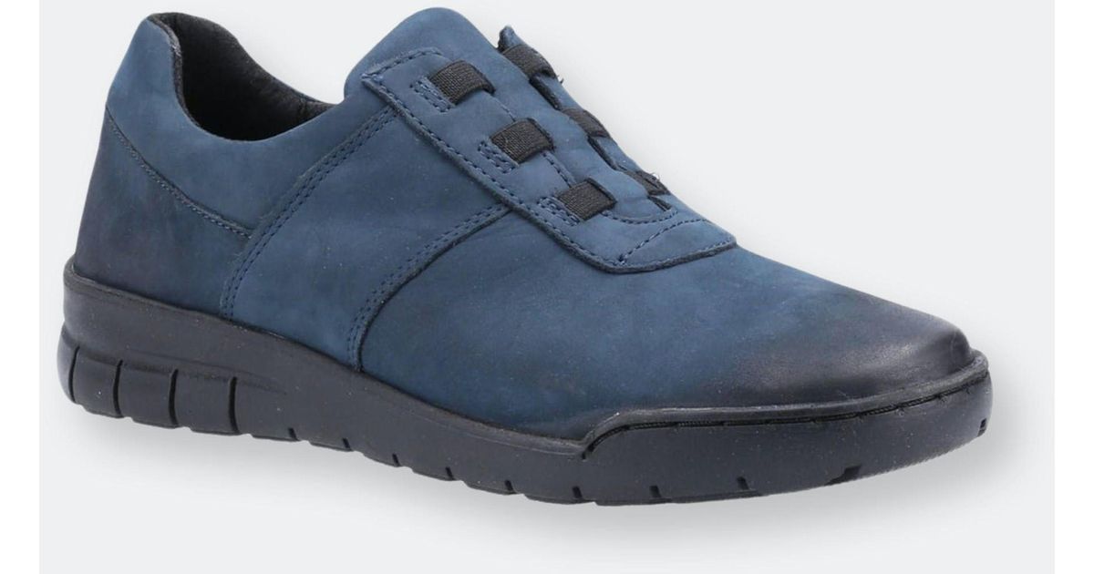 Fleet Foster Cristianos Leather Sneakers in Blue | Lyst