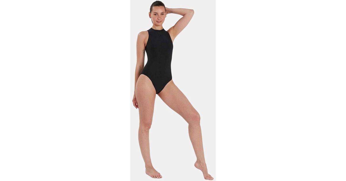 Speedo Hydrasuit One Piece Bathing Suit In Black Lyst