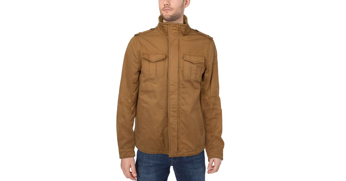 Xray Jeans X Ray Lightweight Military Field Jacket in Brown for Men Lyst