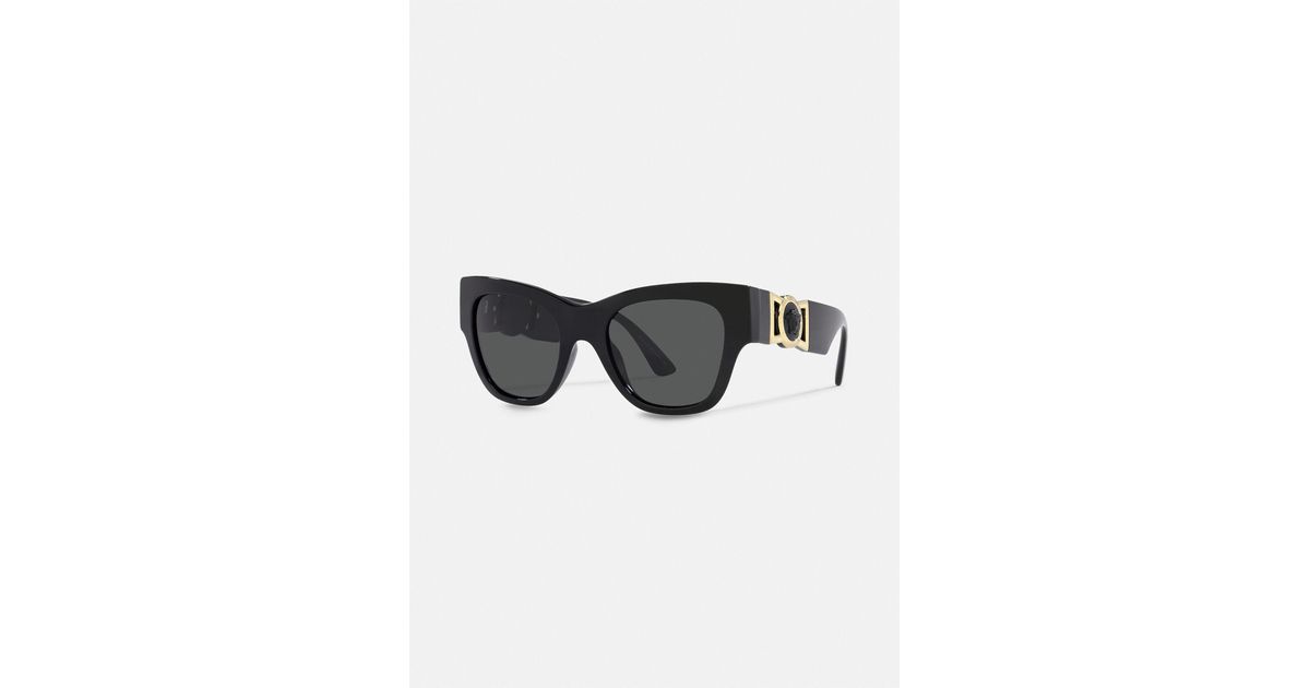Versace Medusa Biggie Butterfly Sunglasses - Lyst