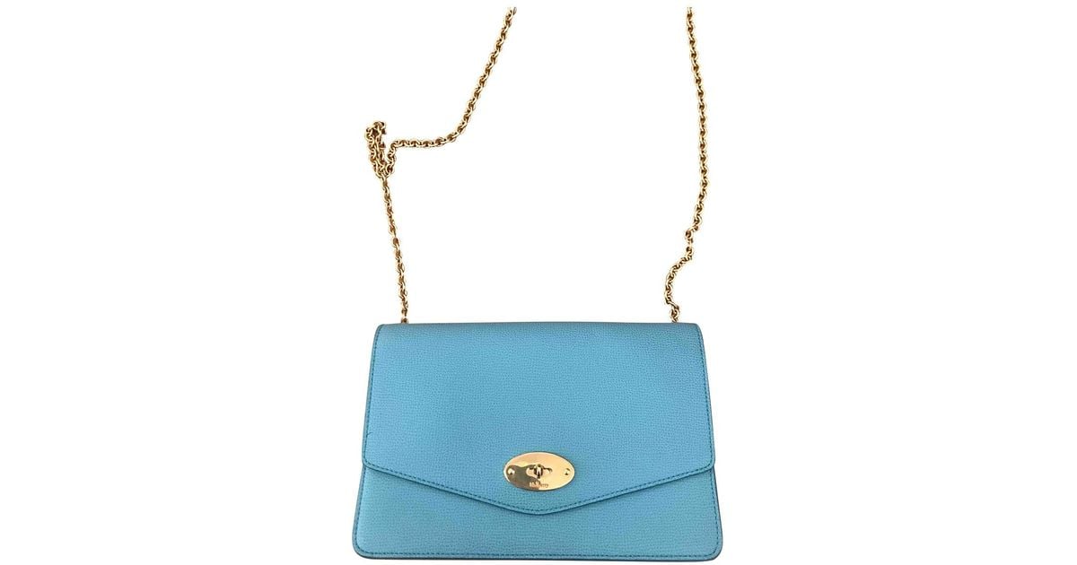 mulberry turquoise bag