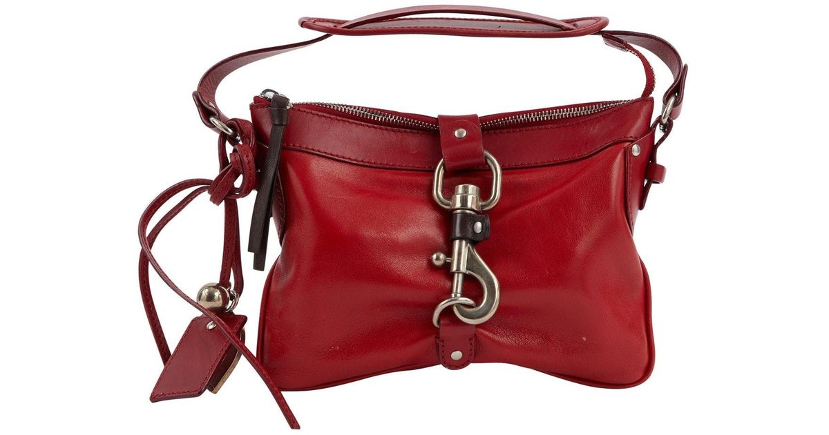 red chloe handbag