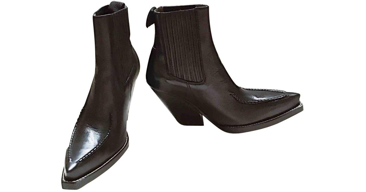 celine cowboy boots