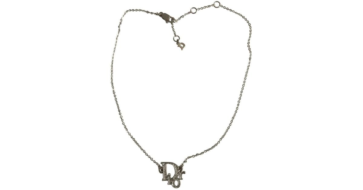 black clover necklace dior
