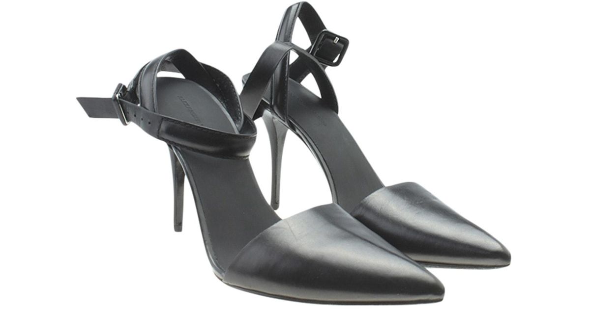 black alexander wang heels