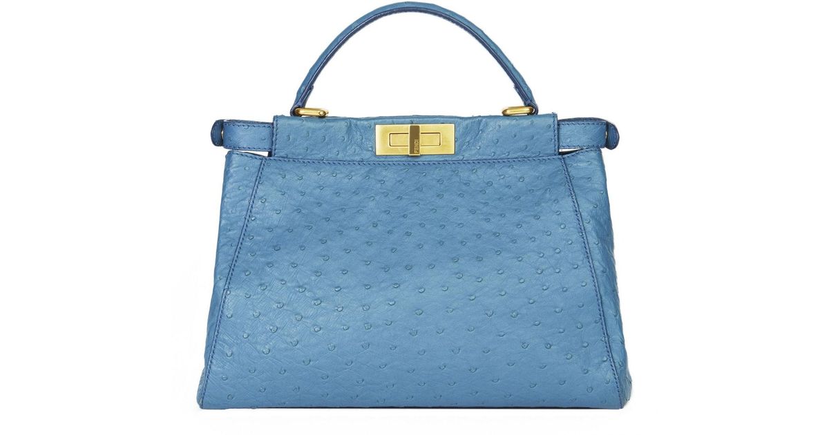 fendi ostrich peekaboo