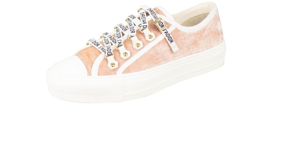 pink dior trainers