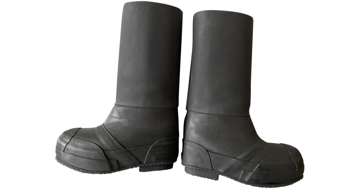 celine boots rubber