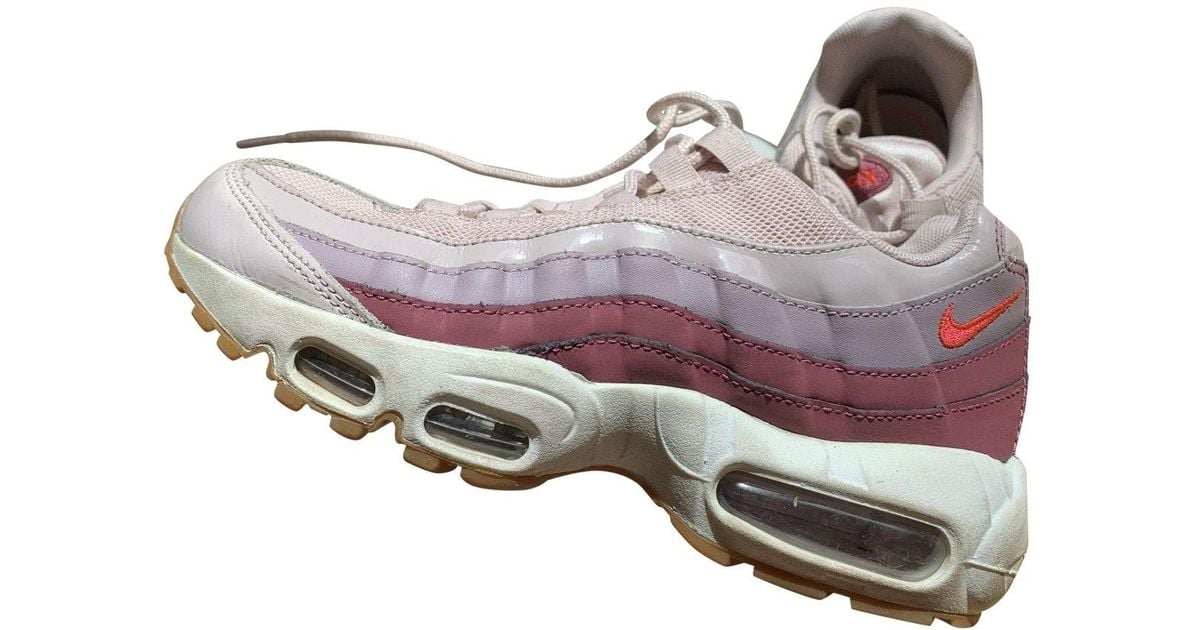 pink nike air 95