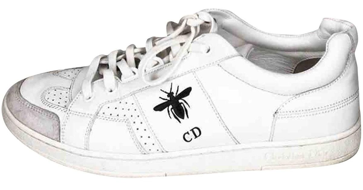 white dior trainers