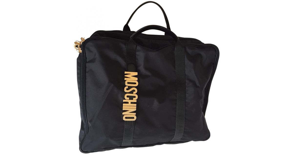 moschino travel bag
