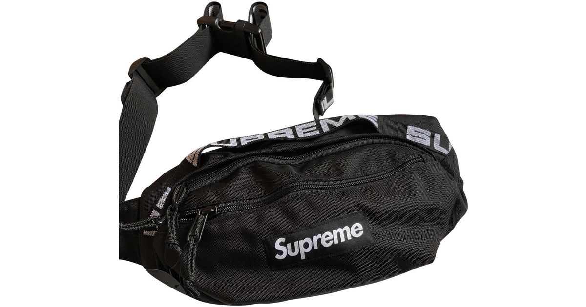 supreme bag black