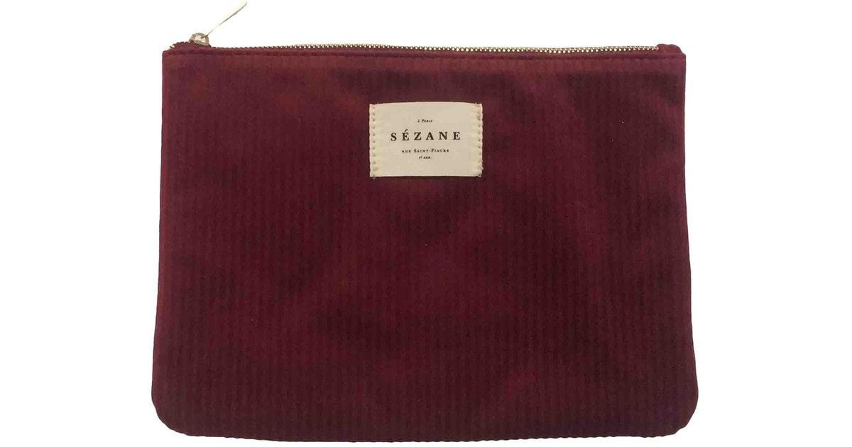 burgundy velvet clutch bag