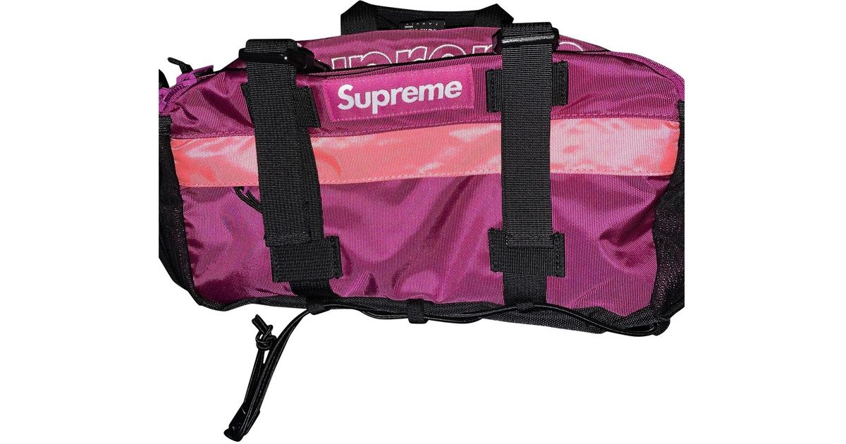 supreme bag pink