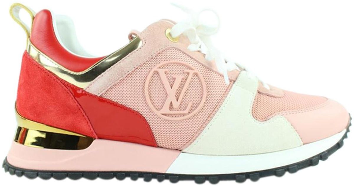 Louis Vuitton Run Away Leather Trainers 