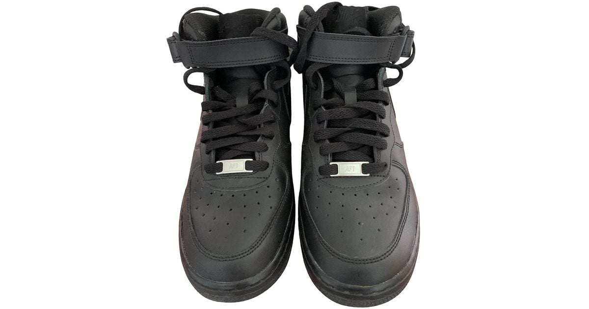 nike air force synthetic leather