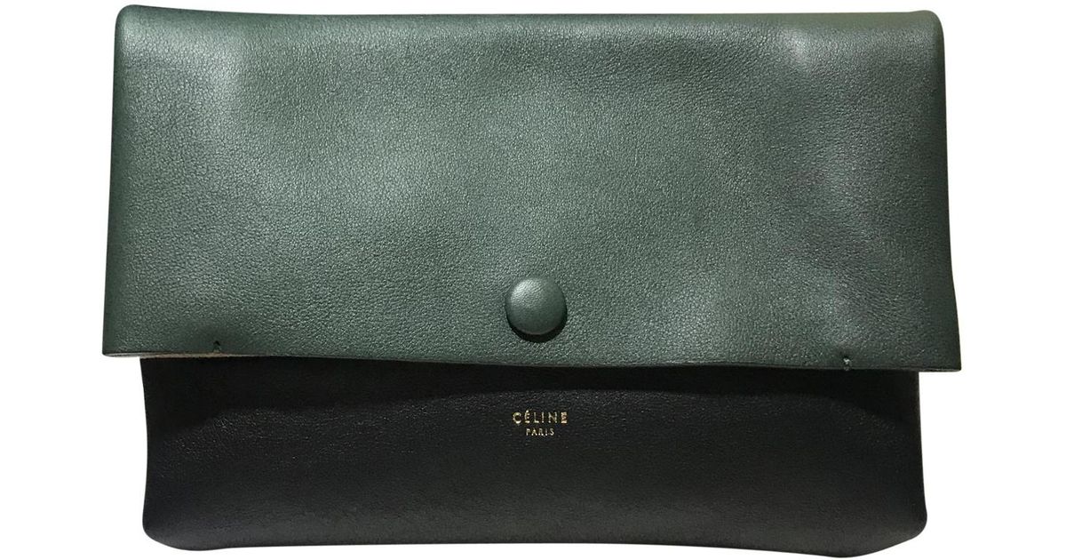 soft leather clutch
