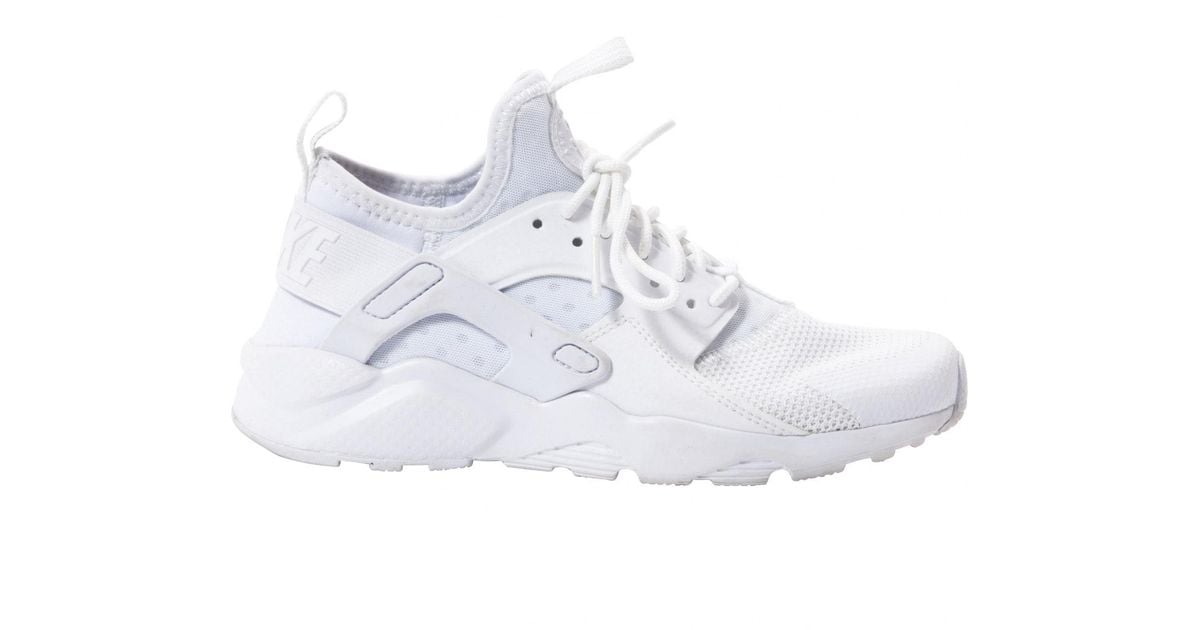 huaraches white leather