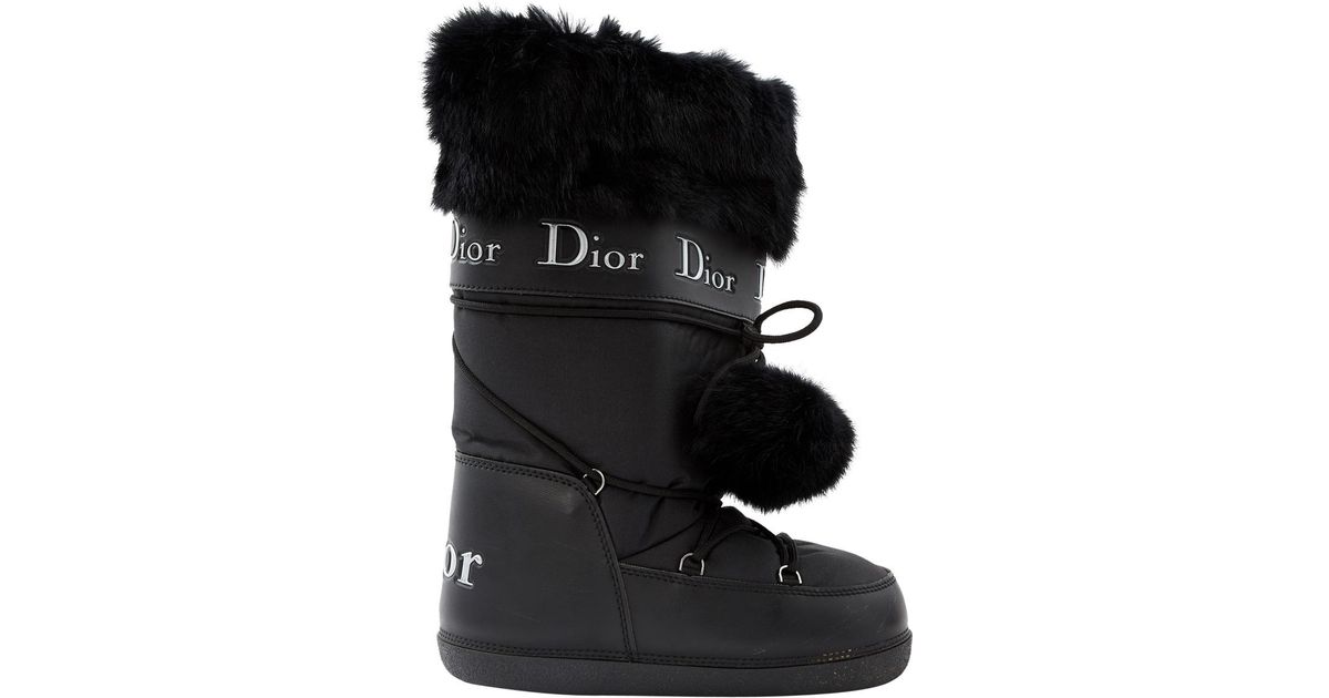 dior snow boots