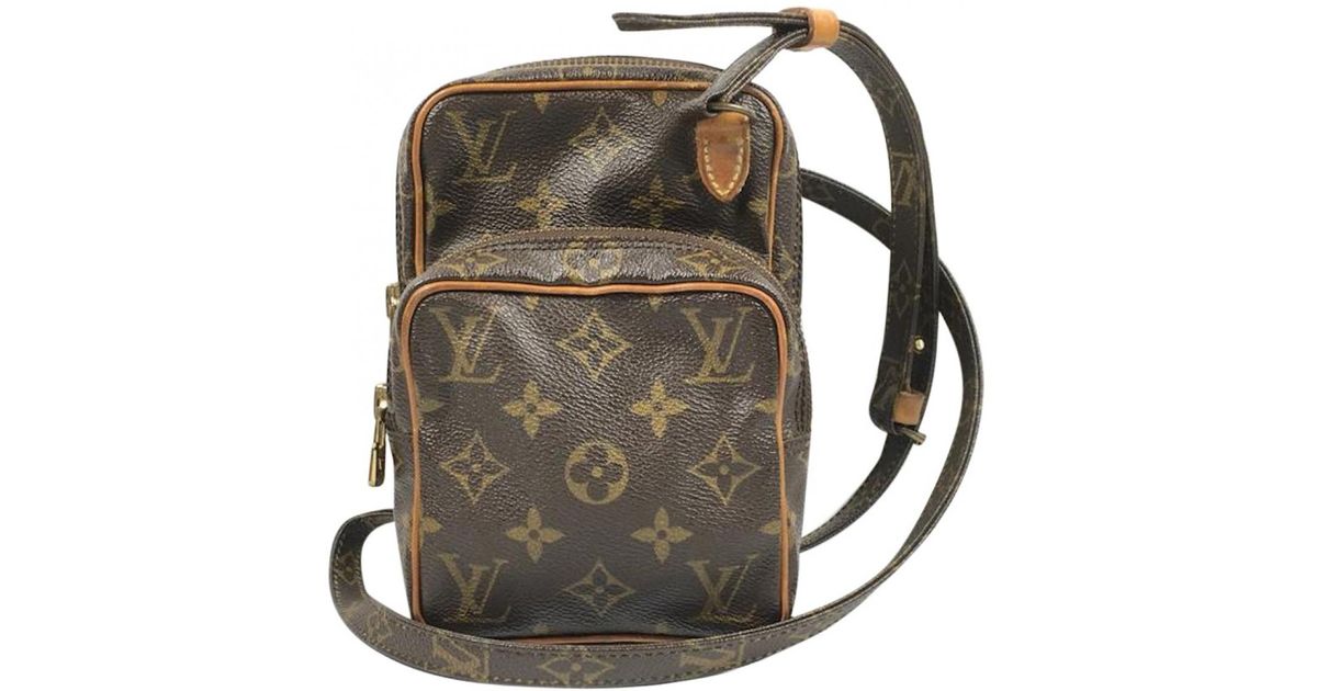 Louis Vuitton Canvas Amazon Cloth Crossbody Bag in Brown - Lyst